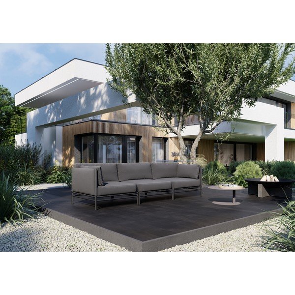 Sodo modulinė sofa tamsiai pilkos spalvos 234 cm Dandy – Sit Sit-image-4