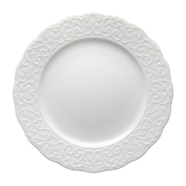 Balta porcelianinė lėkštė Brandani Gran Gala, ⌀ 21 cm