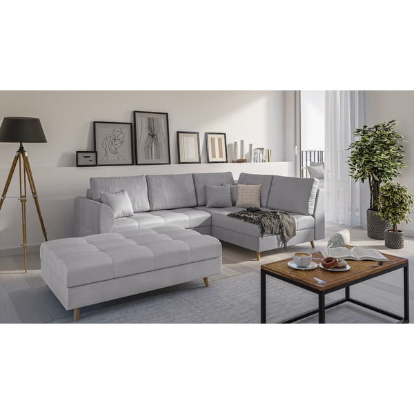 Taburetė pilkos spalvos Ariella – Ropez-image-3