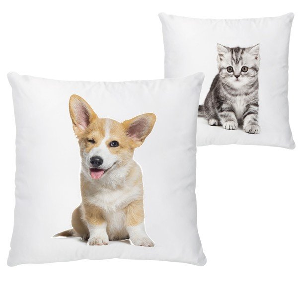 Iš satino medvilnės vaikiška pagalvė 45x45 cm The Cutest Ones – Butter Kings