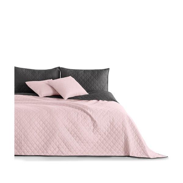Rožinė mikropluošto lovatiesė DecoKing Axel, 170 x 210 cm