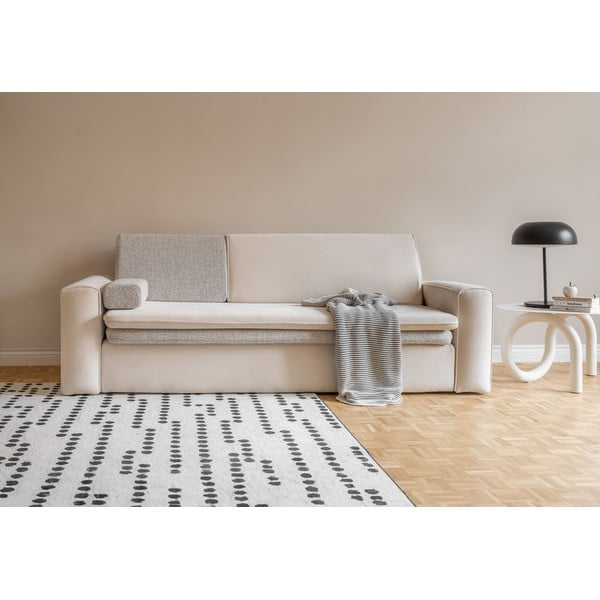 Sulankstoma sofa smėlio spalvos 237 cm Wilson – Miuform-image-1