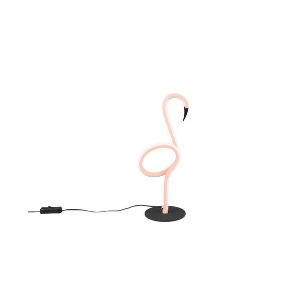 Stalinis šviestuvas rožinės spalvos LED (aukštis 35 cm) Ingo – Reality-image-4