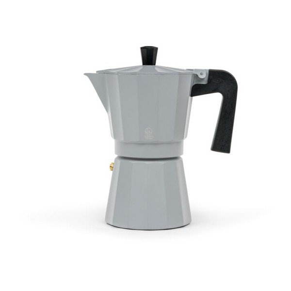 Pilkos spalvos iš metalo kavinukas 400 ml Moshi – Leopold Vienna