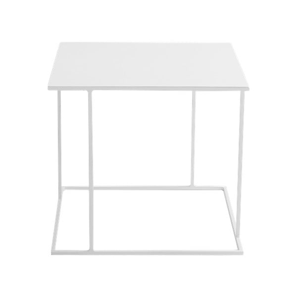 Baltas kavos staliukas Custom Form Walt, 50 x 50 cm