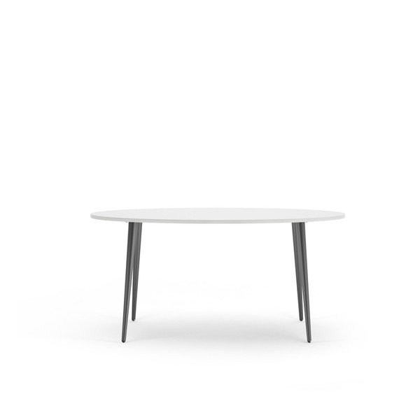 Valgomojo stalas su baltu stalviršiu 160x80 cm Oslo - Tvilum-image-4