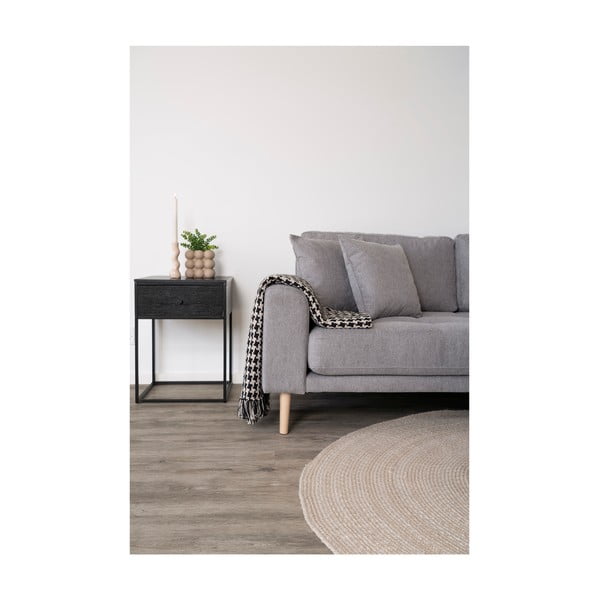 Juodos spalvos naktinis staliukas Vita – House Nordic-image-2