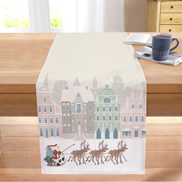 Stalo takelis su Kalėdų motyvu 45x140 cm – Mila Home-image-1