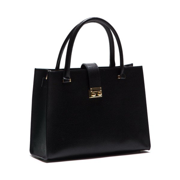 Odinė rankinė Anna Luchini 448 Nero-image-1