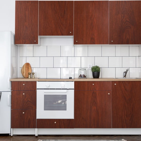 Lipdukas baldams 200x60 cm Dark Walnut Wood - Ambiance-image-1