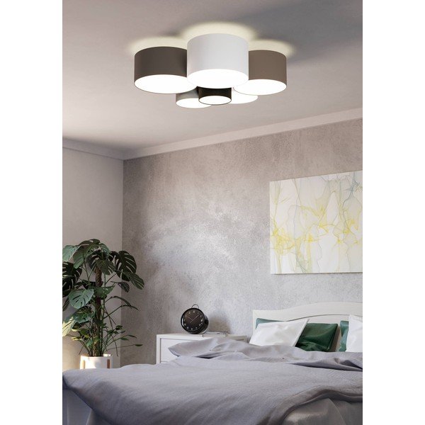 Lubinis šviestuvas pilkos spalvos/rudos spalvos PASTORE – EGLO-image-1