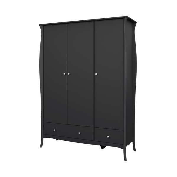 Juoda spinta 143x192 cm Baroque - Tvilum-image-3