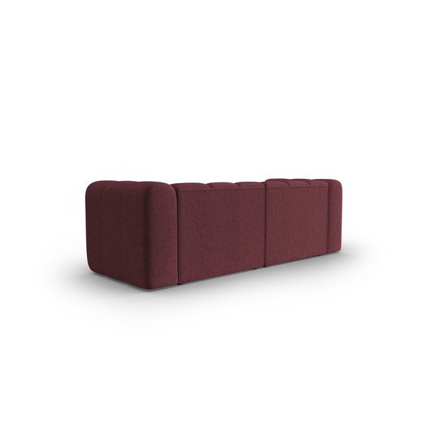 Sofa bordo spalvos 228 cm Lupine – Micadoni Home-image-4