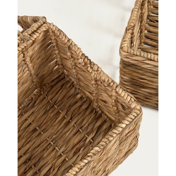 Iš vandens hiacinto krepšiai 2 vnt. 60x37x40 cm Xuliana – Kave Home-image-2
