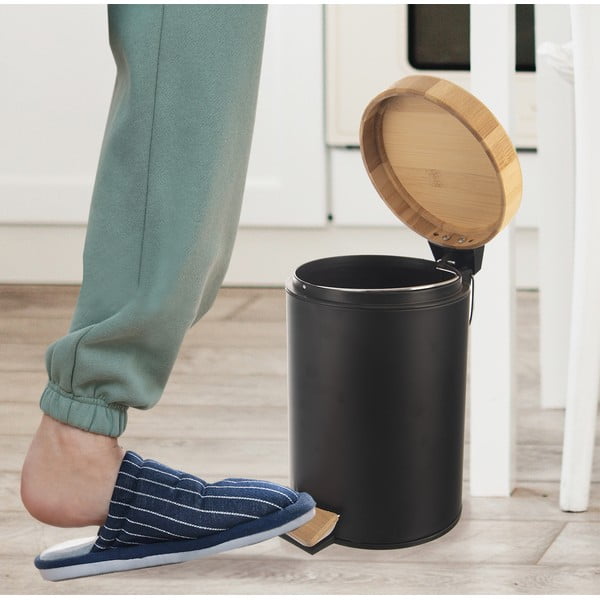 Iš metalo šiukšliadėžė su pedalu 3 l – Orion-image-1