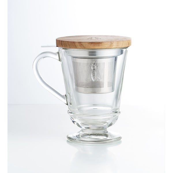 Iš stiklo  su koštuvu puodelis 270 ml Abeille – La Rochére