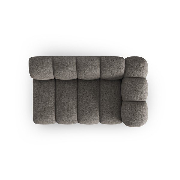 Modulinė sofa tamsiai pilkos spalvos (su dešiniuoju kampu) Lupine – Micadoni Home-image-2