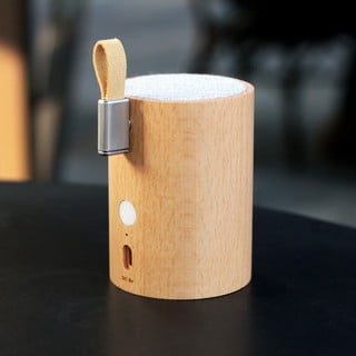Bukmedžio medienos Bluetooth garsiakalbis Gingko Drum