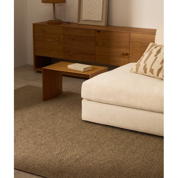 Taupe spalvos kilimas 160x230 cm Galinda – Kave Home-image-1