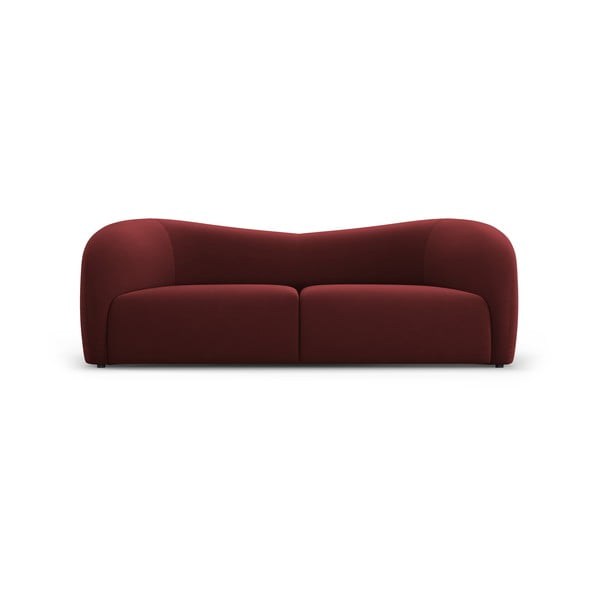 Sofa iš velveto bordo spalvos 197 cm Santi – Interieurs 86