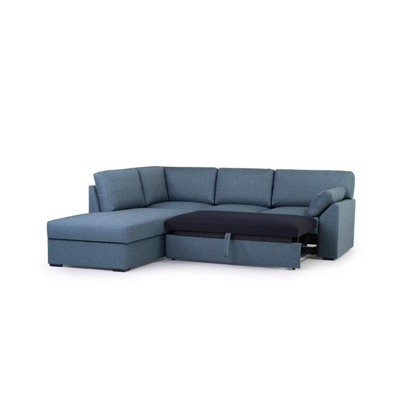 Sulankstoma kampinė sofa mėlynos spalvos (su kairiuoju kampu) Janson – Scandic-image-3