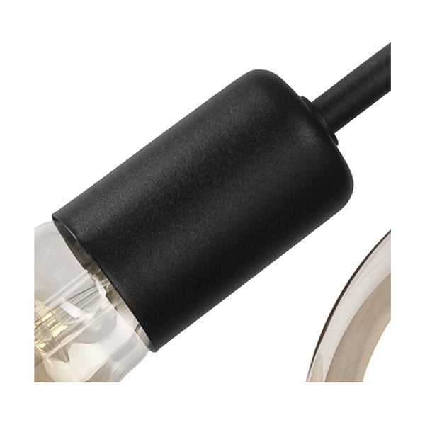 Sieninė lempa juodos spalvos Viggo – LAMKUR-image-3