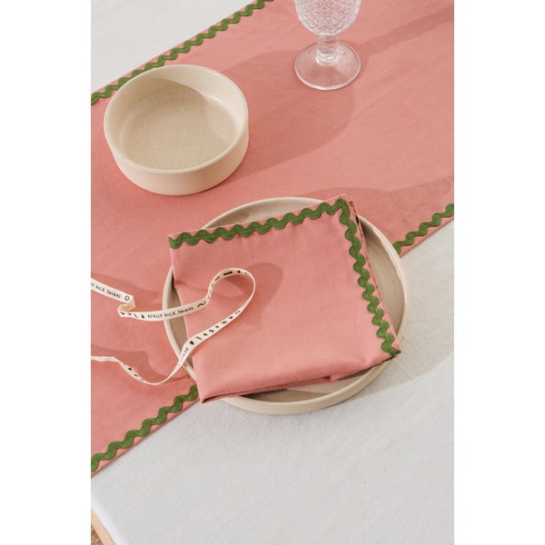 Stalo takeliai iš lino 2 vnt. 41x130 cm Wavy – Really Nice Things-image-3