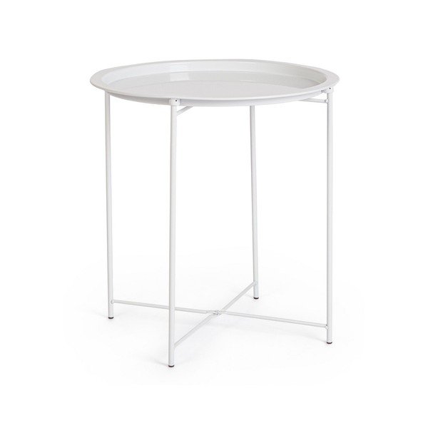 Iš metalo apvalios formos šoninis stalas ø 47 cm Hilmar – Yes Everyday