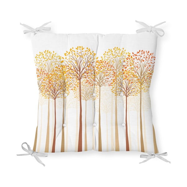 Minimalistiniai pagalvėlių užvalkalai "Auksiniai medžiai", 40 x 40 cm