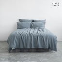 Šviesiai mėlyna lininė patalynė dvigulei lovai 200x200 cm - Linen Tales