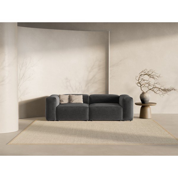 Tamsiai pilkos spalvos sofa 264 cm Bergamo – Cosmopolitan Design-image-1