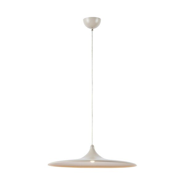 Smėlio spalvos iš metalo kabantis šviestuvas LED su pritemdymo funkcija ø57x13 cm Beam – Markslöjd