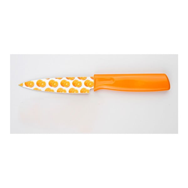 Oranžinis peilis su dėklu Jean Dubost Funky Orange
