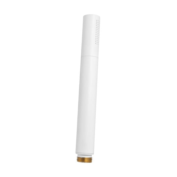 Iš žalvario dušo galvutė baltos spalvos ø 2 cm – Sapho