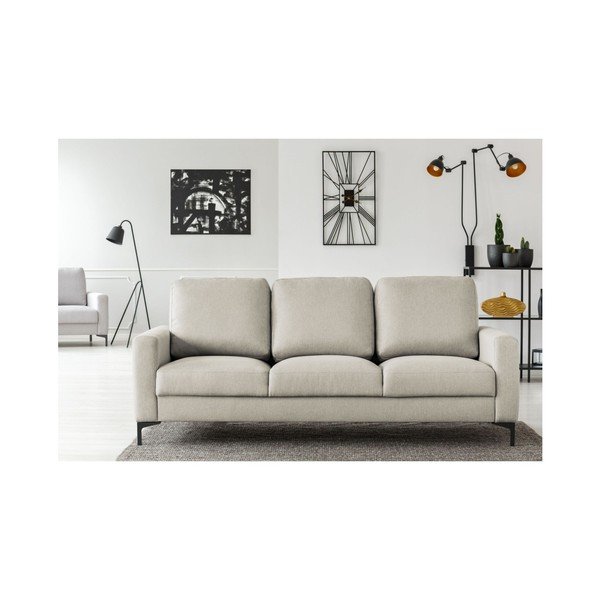 Smėlio spalvos trijų vietų sofa Kosmopolitinis dizainas Atlanta-image-3