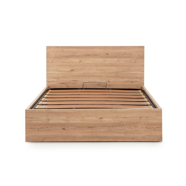 Dvigulė lova su daiktadėže ir grotelėmis 160x200 cm Kronos - Marckeric-image-2