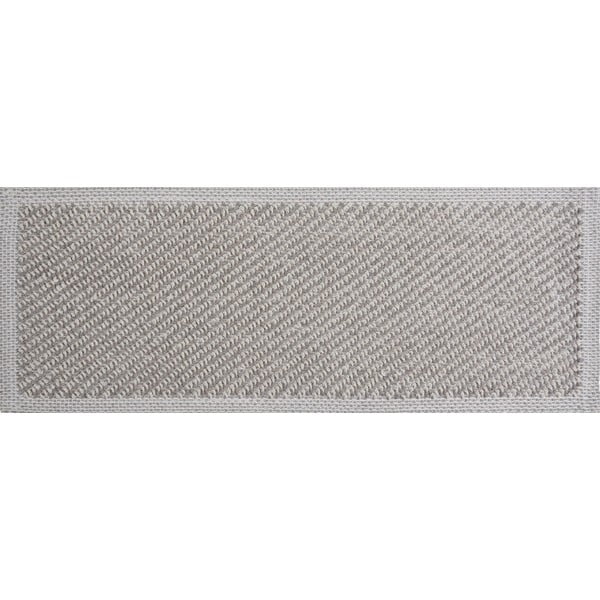 Iš medvilnės laiptų kilimėlių rinkiniai šviesiai pilkos spalvos 16 vnt. 25x65 cm Kumsal Bej – Vitaus