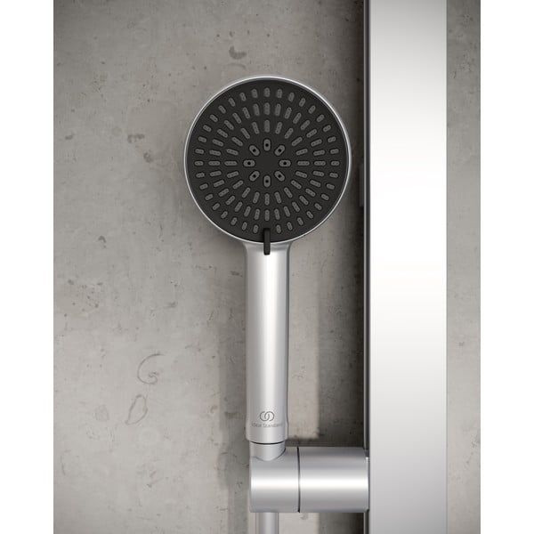 Iš plastiko dušo galvutė matinės sidabrinės spalvos ALU+ – Ideal Standard-image-1