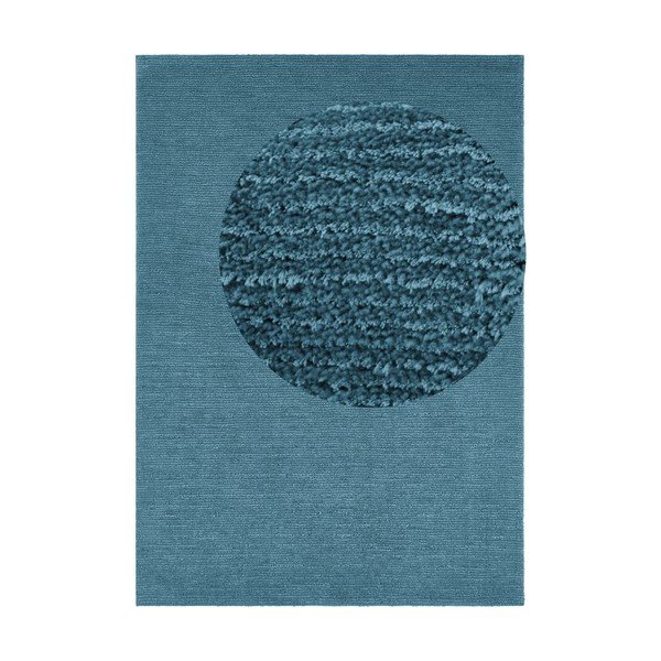 Tamsiai mėlynas kilimas Mint Rugs Supersoft, 80 x 150 cm