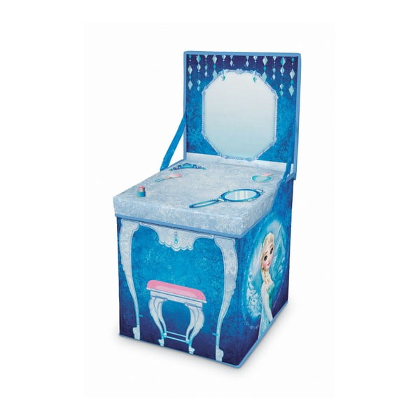 Sulankstoma daiktadėžė su žaidimų stalu Domopak Frozen
