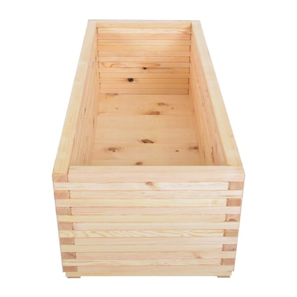 Iš medienos vazonas gėlėms 120 cm Gigant – Rojaplast-image-1