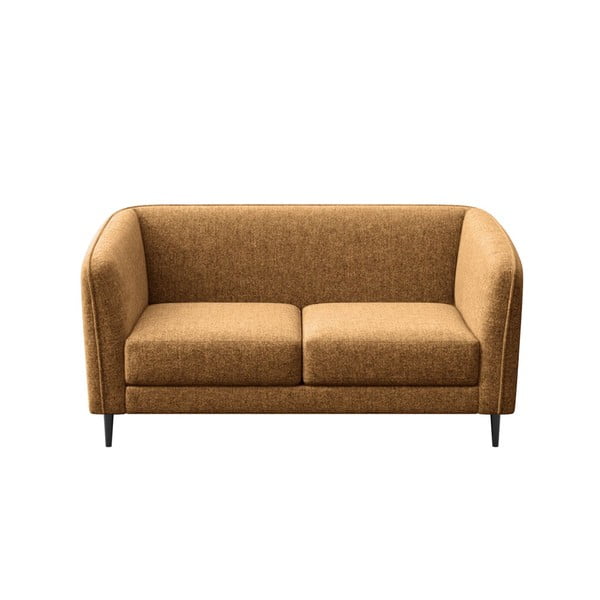 Sofa geltonos spalvos 160 cm Galbe – Ghado
