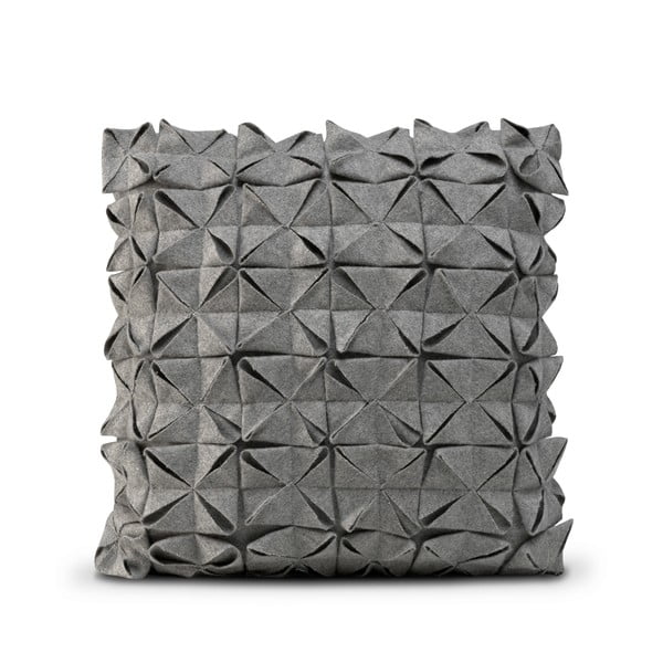 Iš filco dekoratyvinis pagalvės užvalkalas 50x50 cm Geo felt – HF Living