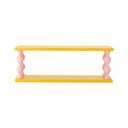 Geltonos spalvos kelių aukštų vaikiška sieninė lentyna 60 cm Bibiola – Bloomingville Mini