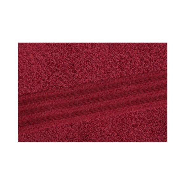 Raudonas medvilninis rankšluostis Rainbow Red, 70 x 140 cm-image-2