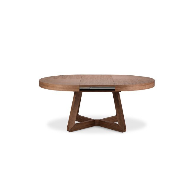 Ąžuolinis išskleidžiamas kavos stalas Windsor & Co Sofas Bodil, ø 130 cm-image-3