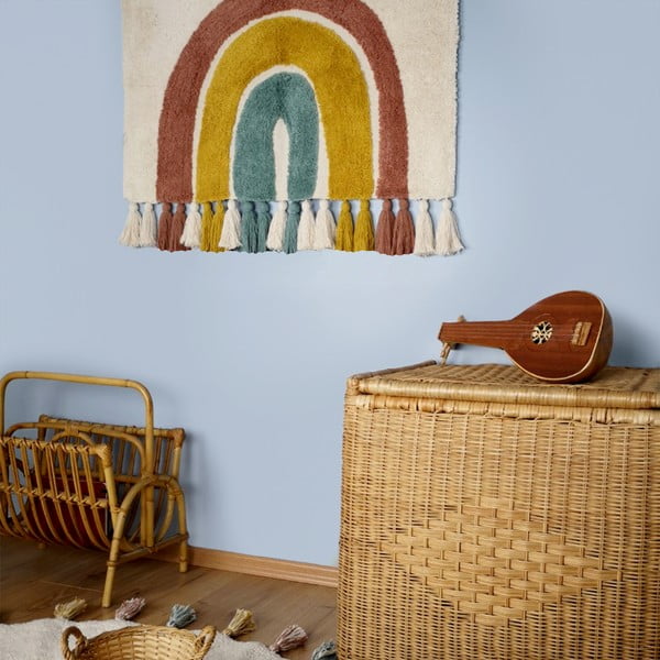 Medvilninis vaikiškas kilimas Nattiot Rainbow, 50 x 80 cm-image-2