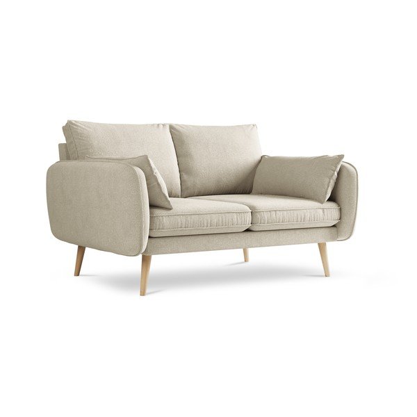 Smėlio spalvos sofa Kooko Home Lento, 158 cm-image-2
