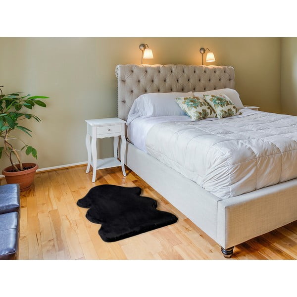 Juodas kilimas Universal Fox Liso, 60 x 90 cm-image-1