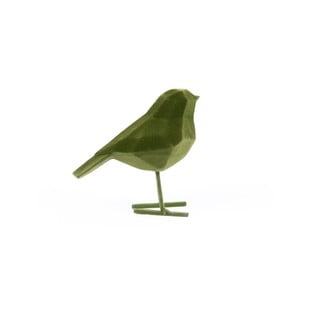 Tamsiai žalia dekoratyvinė figūrėlė PT LIVING Bird, aukštis 17 cm